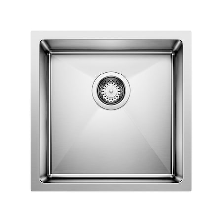 Blanco Cuvee 17 in. Undermount Single Basin Stainless Steel Bar Sink 524755